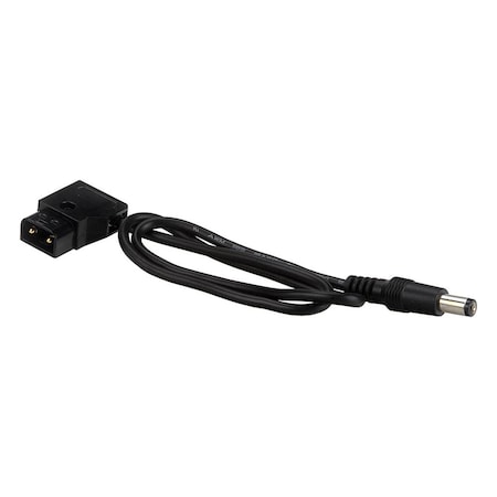 Fotodiox 17.5 in. Power Adapter Cable for 2-Pin D-Tap Male to 2.1 mm Barrel DC Cable-C6-DC-DTAP
